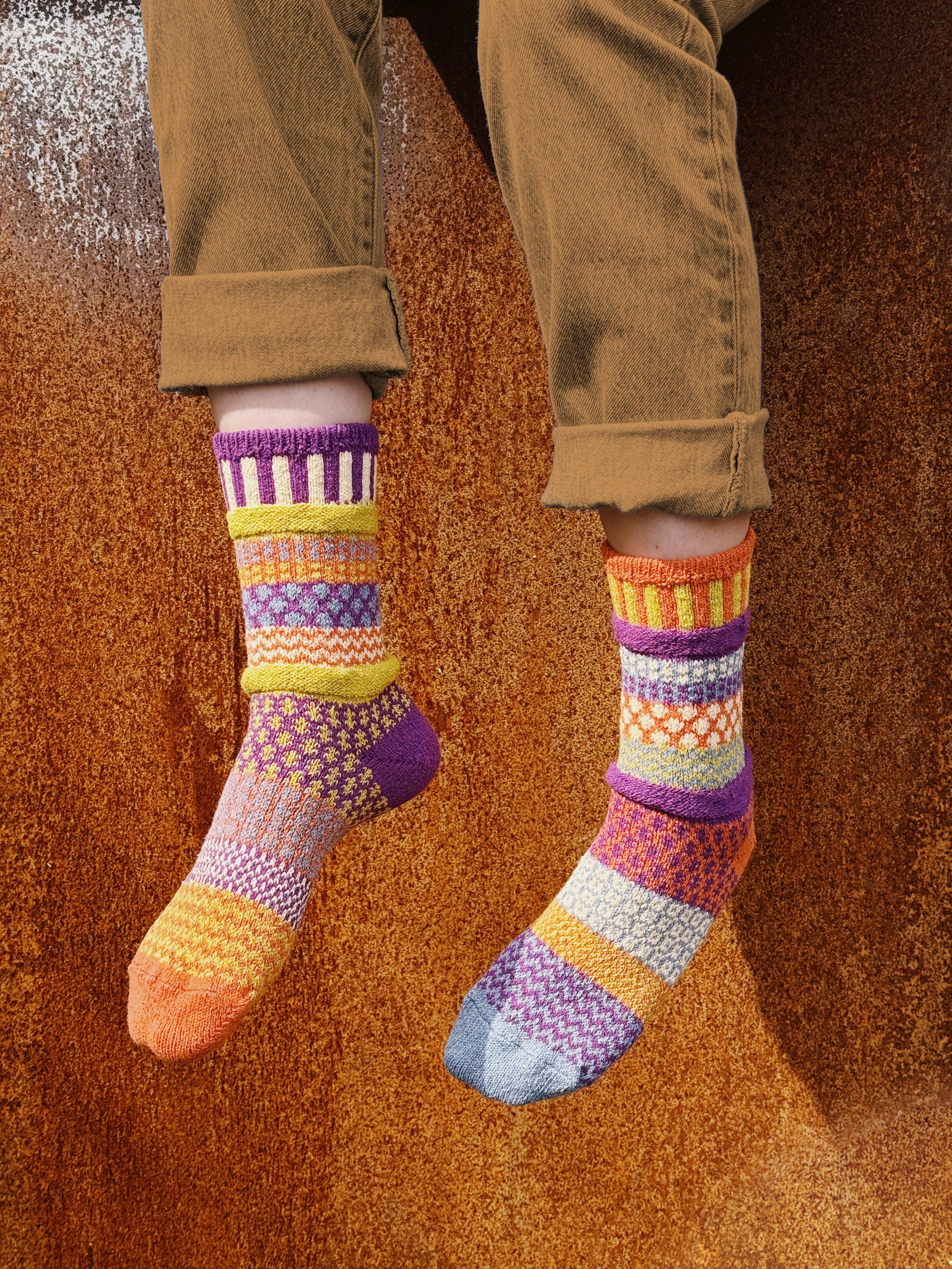 Hazel Crew Socks