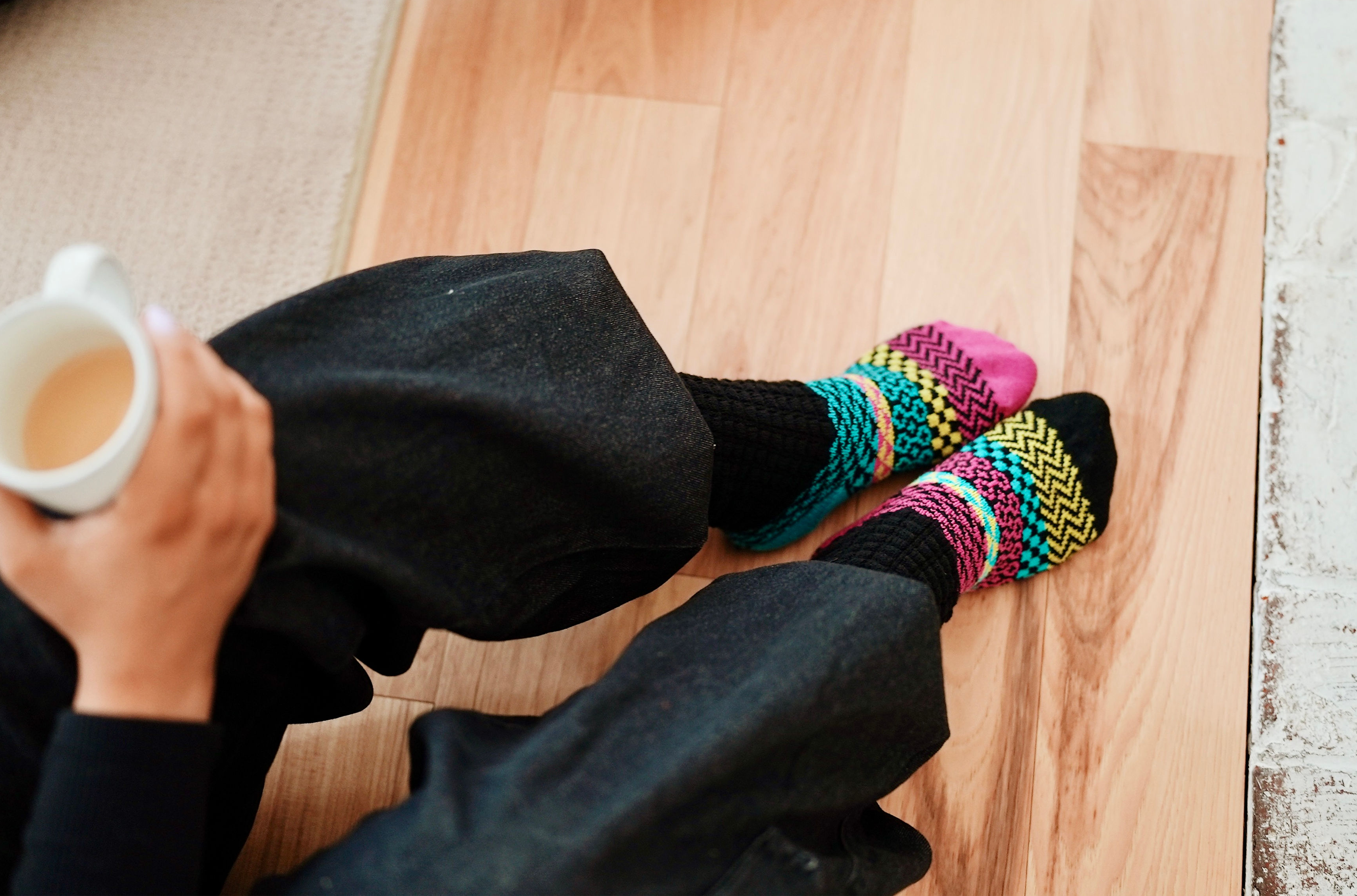 Fusion Slouch Socks - Tetra